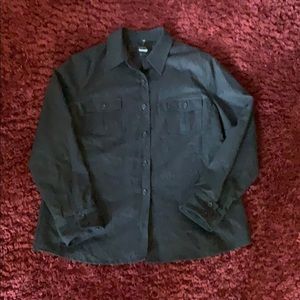 J. Crew Gray Button Down Shirt Wool Large firm price